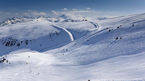 La estación de Grandvalira cuenta con unos excelentes espesores