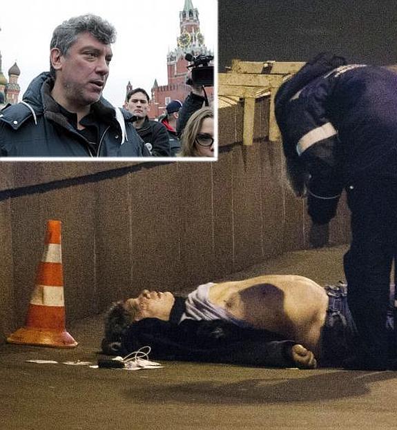 El líder opositor y ex viceprimer ministro ruso Boris Nemtsov . 