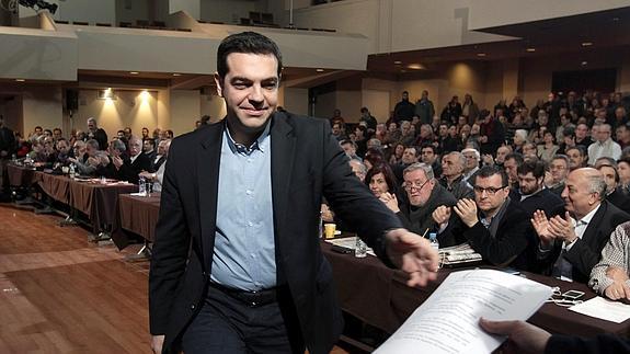 Alexis Tsipras. 