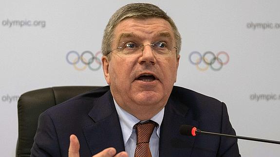 Thomas Bach. 