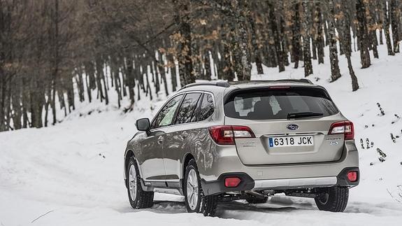 La nieve, uno de los lugares ideales para disfrutar del nuevo Outback