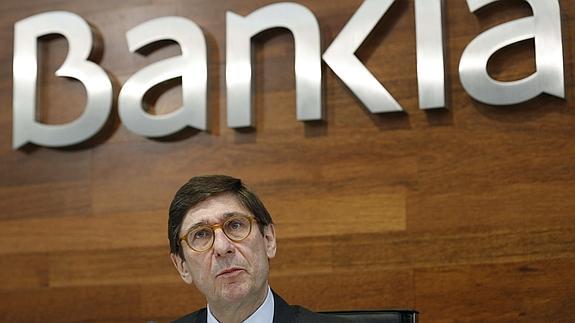 El presidente de Bankia, José Ignacio Goirigolzarri. 