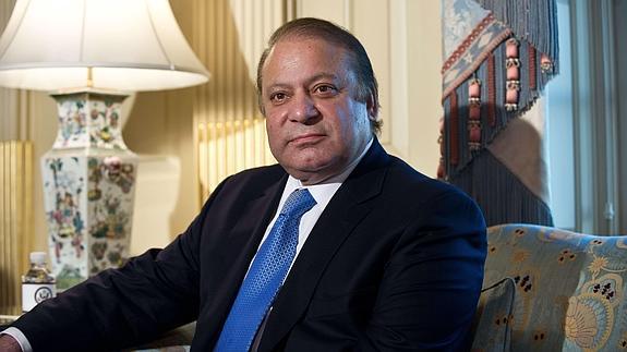 El primer ministro de Pakistán, Nawaz Sharif