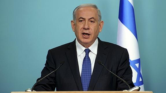 El primer ministro israelí, Benjamín Netanyahu.