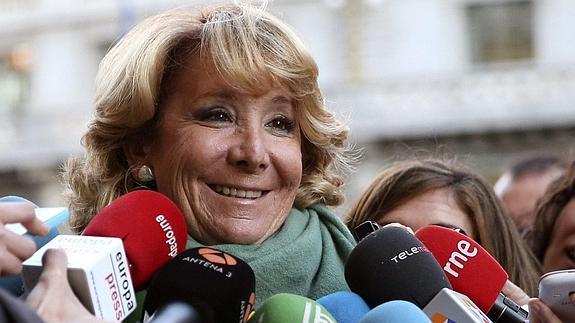 Esperanza Aguirre.