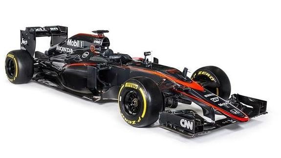 Los nuevos colores del MP4-30. 