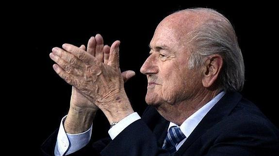 Joseph Blatter, presidente de la FIFA. 