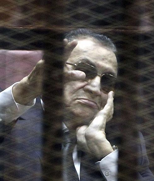 Hosni Mubarak. 
