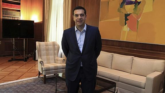 El primer ministro griego, Alexis Tsipras. 