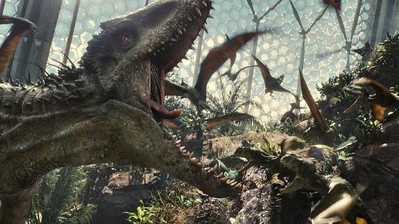 Escena de 'Jurassic World'