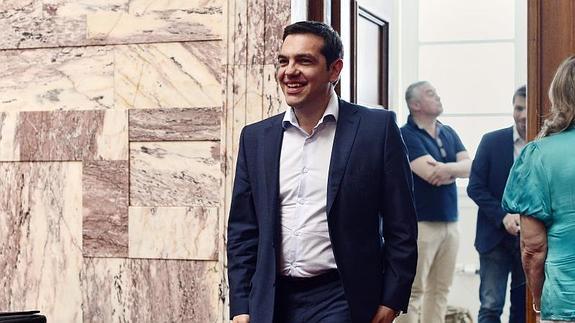 El primer ministro griego, Alexis Tsipras. 