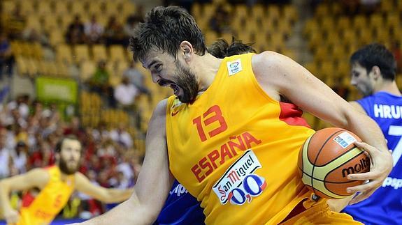 Marc Gasol, durante el pasado Eurobasket. 