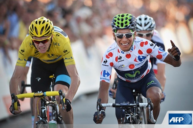 Froome y Quintana, durante el Tour de 2013. 