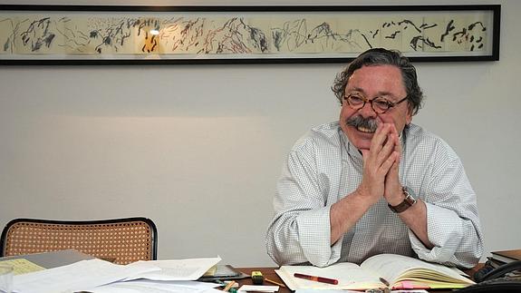 El diseñador Alberto Corazón.