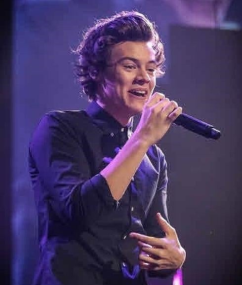 Harry Styles, componente de la banda 'One DIrection'.