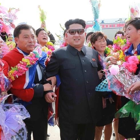 El líder norcoreano Kim Jong-un.