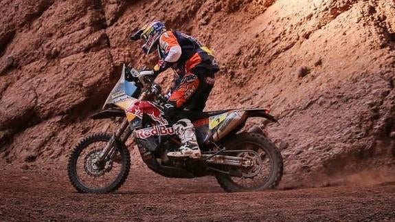 Marc Coma, durante el pasado Dakar. 