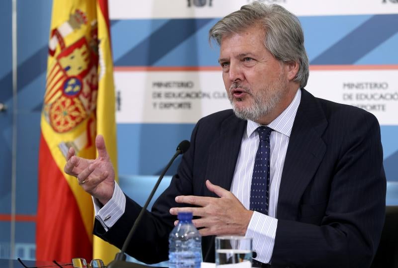 El ministro de Educación, Íñigo Méndez de Vigo. 