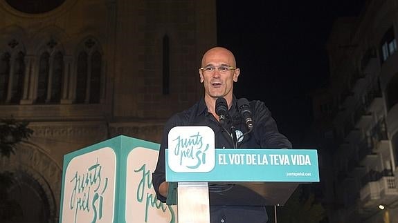 Raül Romeva. 