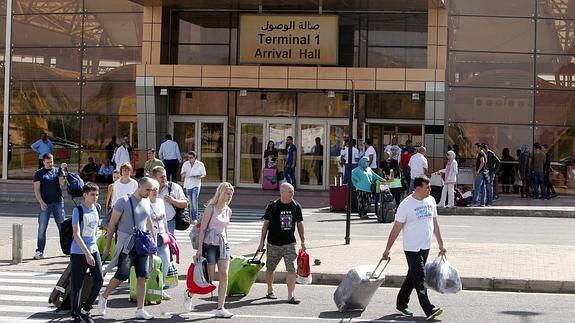 Terminal 1 del aeropuerto de Sharm el-Sheij (Egipto).