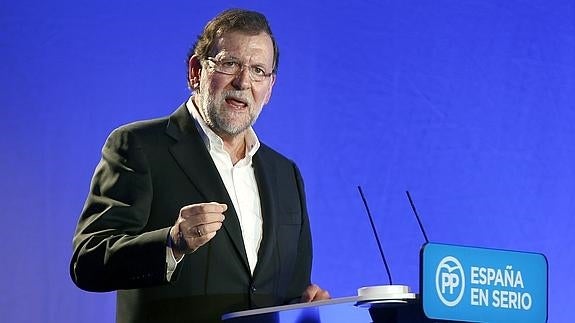 El presidente del Gobierno y del Partido Popular, Mariano Rajoy.