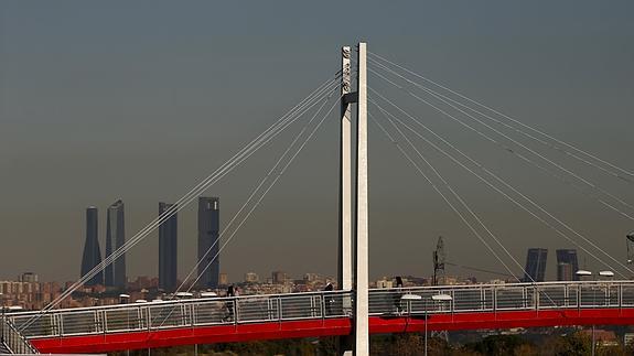 Episodio de contaminación en Madrid.