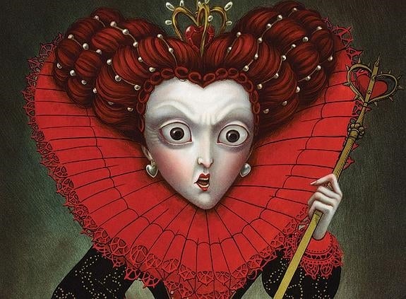 La Reina de Corazones, según Benjamin Lacombe.