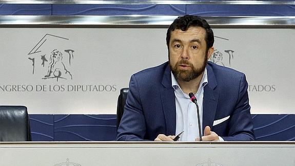 El secretario general de Ciudadanos, Miguel Gutiérrez.