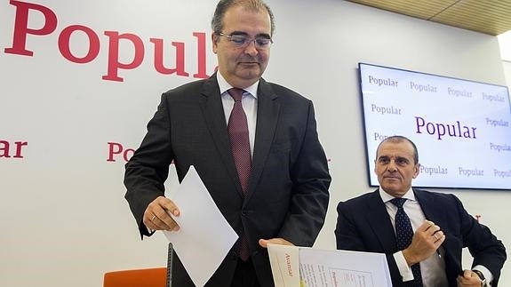 l presidente del Banco Popular, Ángel Ron.