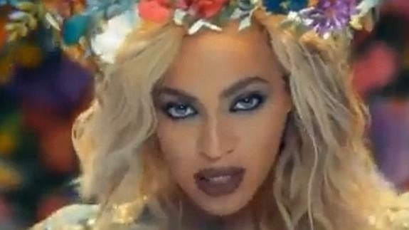 Beyoncé, en una imagen del videoclip. 