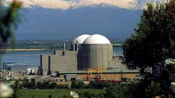 Central nuclear de Almaraz, en Cáceres. 