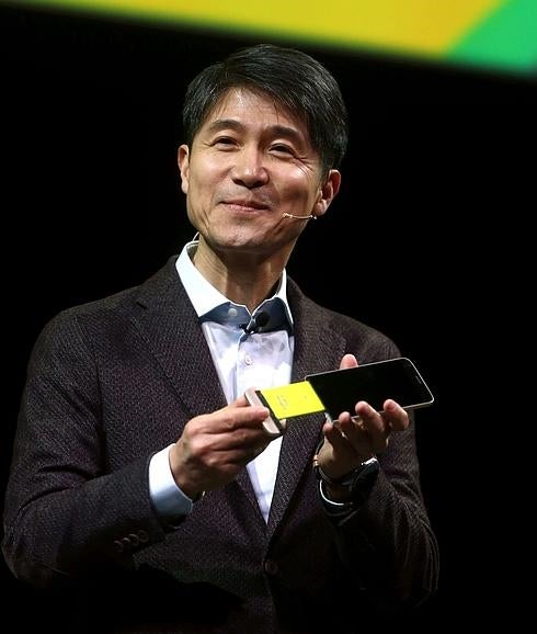 Juno Cho, CEO de LG.