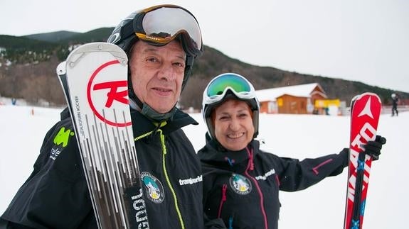 Pedro Lera y Pilar Erdozáin.