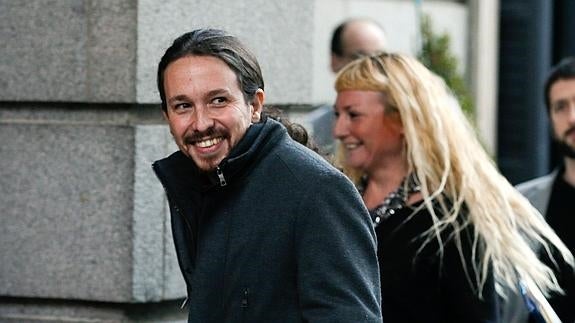 El líder de Podemos, Pablo Iglesias.