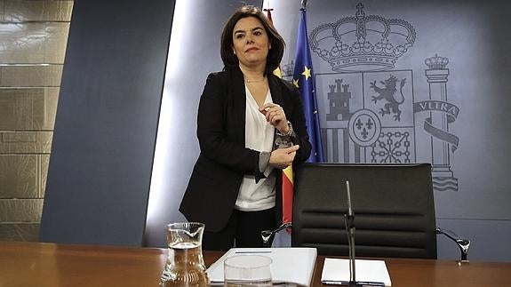 Soraya Sáenz de Santamaría.