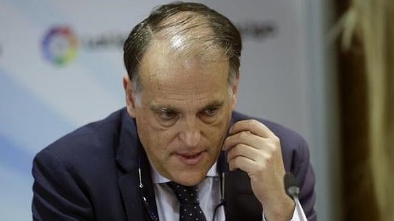 Javier Tebas, presidente de LaLiga