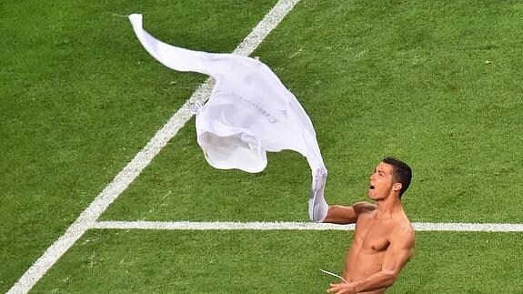 Ronaldo, tras la tanda de penaltis ante el Atlético de Madrid. 