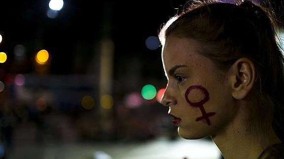 Manifestación en Río de Janeiro.