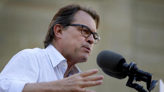 El expresidente de la Generalitat Artur Mas.