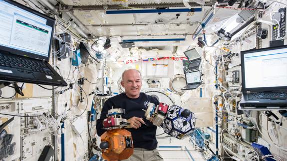 El astronauta estadounidense Jeff Williams.