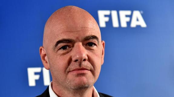 Gianni Infantino, presidente de la FIFA. 