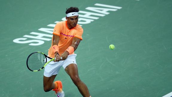 Nadal, durante el partido. 