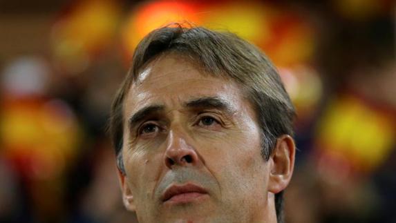 Julen Lopetegui, seleccionador español de fútbol. 