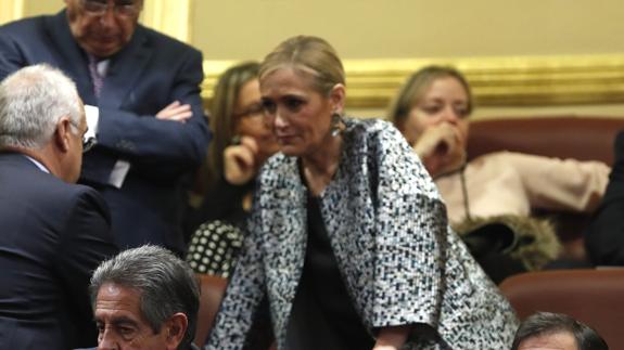 La presidenta de la Comunidad de madrid, Cristina Cifuentes.