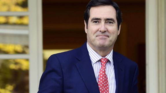 Antonio Garamendi, presidente de Cepyme. 