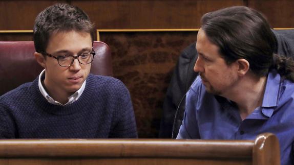 Pablo Iglesias e Iñigo Errejón.