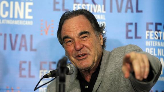 El cineasta estadounidense Oliver Stone.