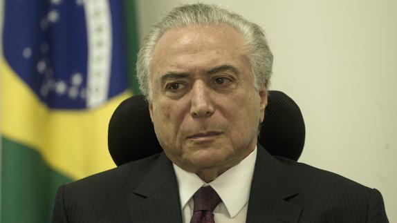 El presidente de Brasil, Michel Temer.