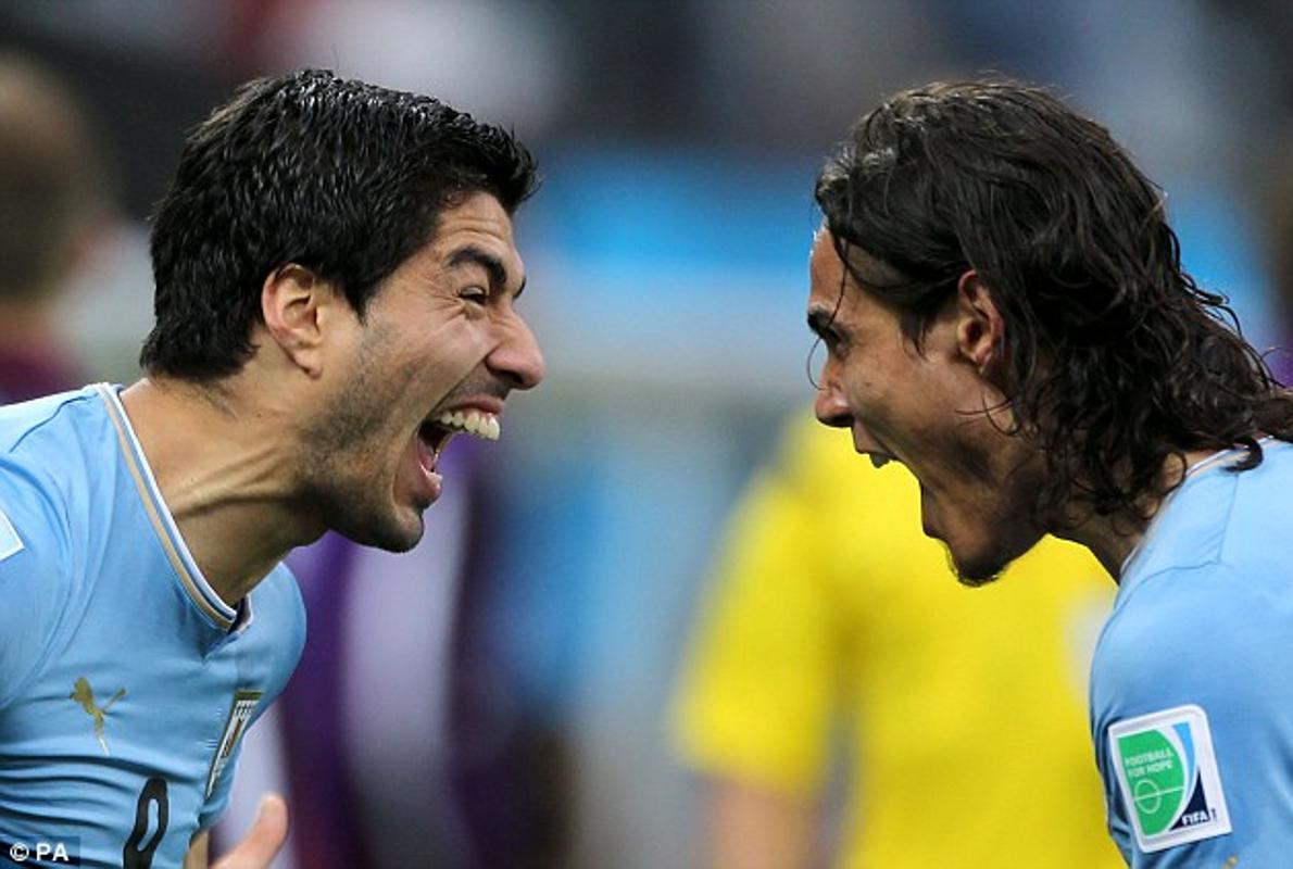 Suárez contra Cavani, duelo de goleadores de Salto