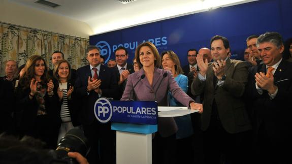 Cospedal, en el Comité de Dirección del PP-CLM.